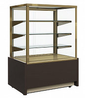 Кондитерская витрина Carboma KC70 VM 0,9-1 LIGHT Сube (ВХСв - 0,9д) +6…+12