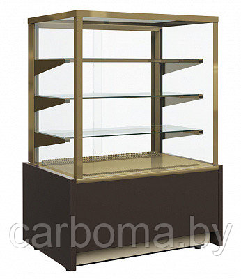 Кондитерская витрина KC70 VM 1,3-1 LIGHT (ВХСв - 1,3д Carboma Cube) +6 +12 - фото 1 - id-p82658306