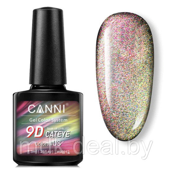 Гель-лак Canni 9D Galaxy Cat eye 7,3 мл №8