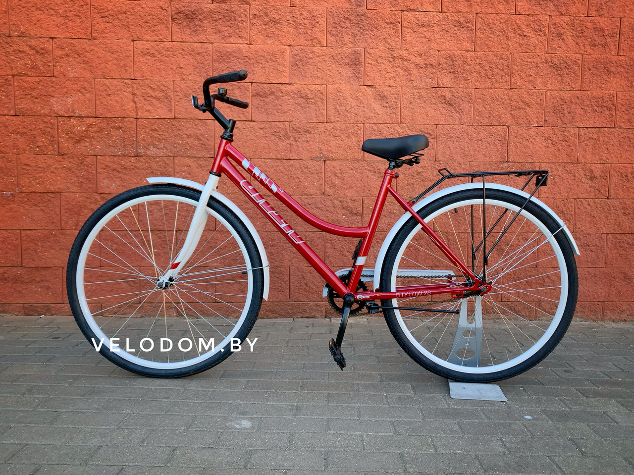 Altair City Low 28" бордовый/серый