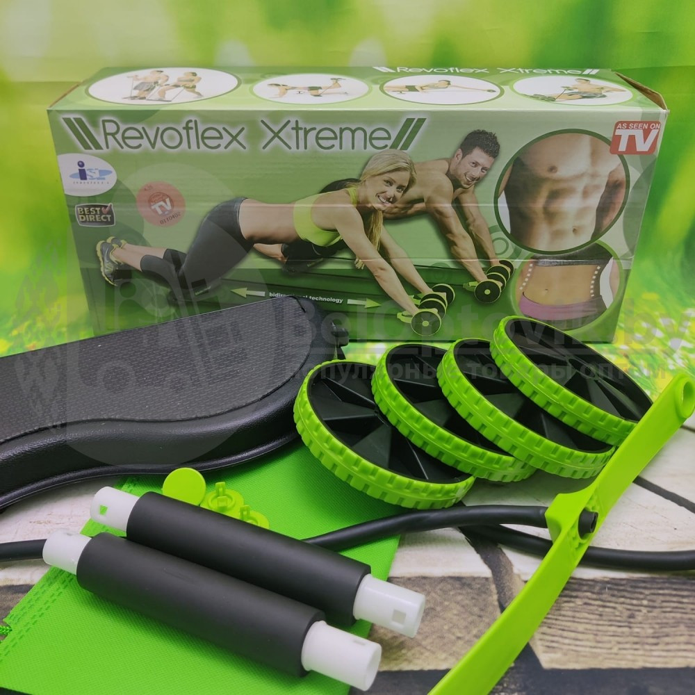 Тренажер с эспандерами Revoflex Xtreme - фото 10 - id-p93846007