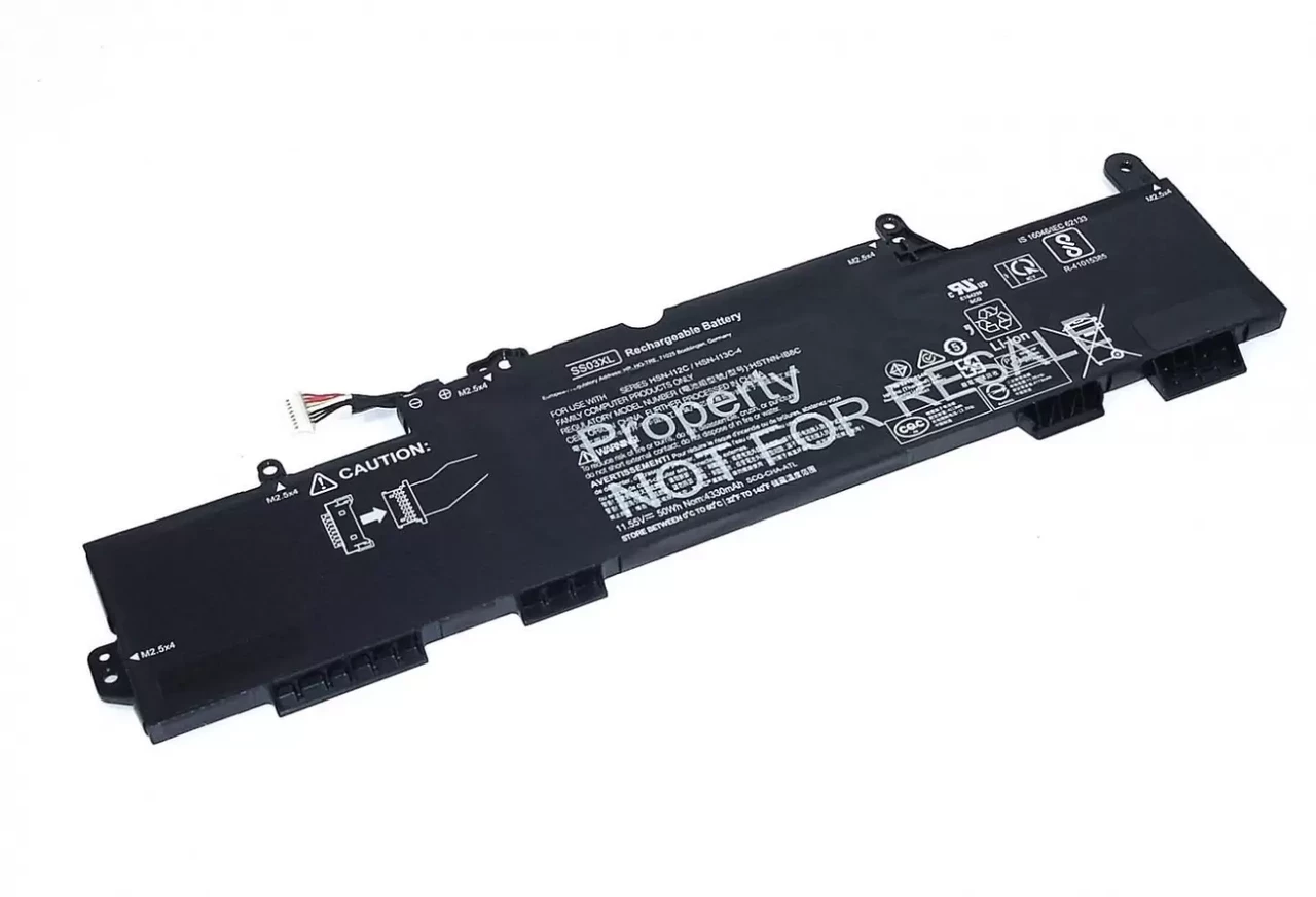 Аккумулятор (батарея) для ноутбука HP EliteBook 730 (SS03XL) 11.55В, 4330мАч, 50Втч