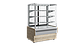 Кондитерская витрина KC70 VV 1,3-1 STANDARD (ВХСв - 1,3д Carboma Cube Люкс) 0…+7, фото 4