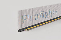 Оконный профиль примыкающий с сеткой Profigips, 6 мм, 3 м (графитовый)
