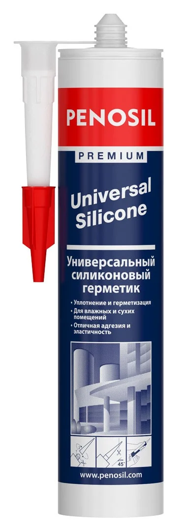 PENOSIL Premium Universal Silicone универсальный силиконовый герметик прозрачный 280мл.