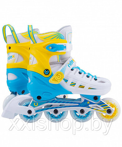 Роликовые коньки Ridex Twist (желтый) р-р 31-34, фото 2