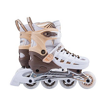 Коньки роликовые Ridex Twist (коричневый) р-р 35-38, фото 3