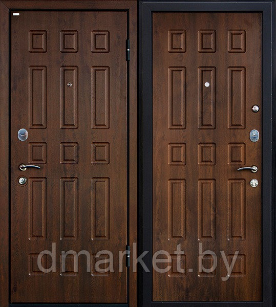 Дверь входная металлическая МеталЮр М3, фото 1