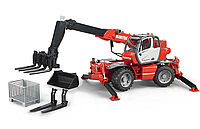 Погрузчик колёсный Manitou MRT 2150 с телескопическим ковшом Bruder (Брудер) 02129