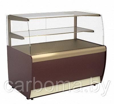 Кондитерская витрина Carboma K70 VM 0,9-12 LIGHT Flandria (ВХСв - 0,9д MINI) +6...+12