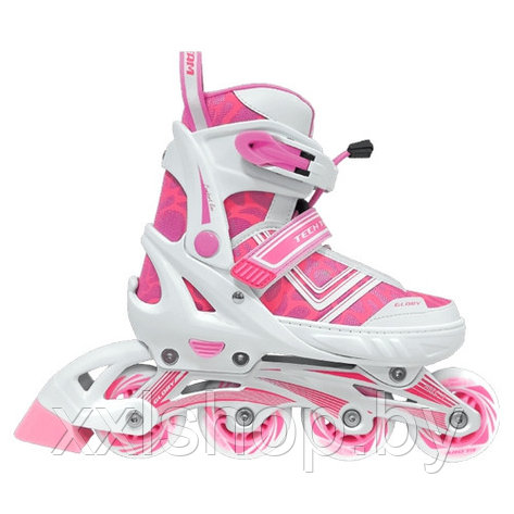 Роликовые коньки Tech Team Glory 2019 pink р-р 37-40, фото 2