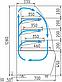 Кондитерская витрина K70 VV 1,3-1 STANDARD (ВХСв - 1,3д Carboma Люкс) (0...+7), фото 7