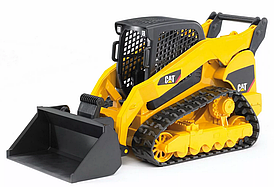 Мини-погрузчик Bruder гусеничный CAT с ковшом 02136