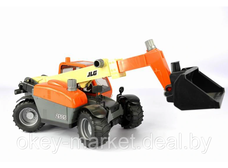 Погрузчик колёсный JLG 2505 Telehandler с телескопическим ковшом Bruder (Брудер) 02140 - фото 6 - id-p153101409