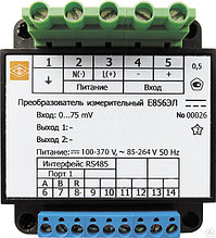 Преобразователь постоянного тока и напряжения E856ЭЛ 1 аналоговый выход с RS485