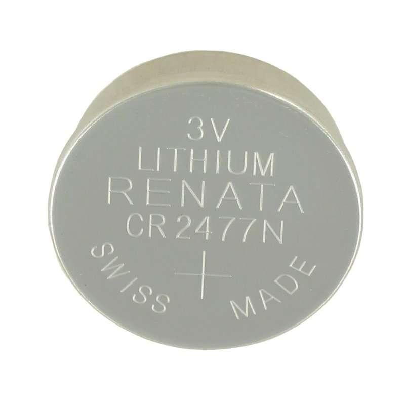 Батарейка (элемент питания) литиевая дисковая Renata CR2477N, 3V, 950mAh - фото 2 - id-p153106229