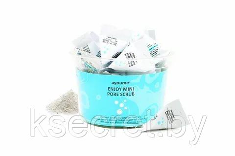 АЮМ MINI Скраб для лица с содой и кислотами Ayoume Enjoy Mini Pore Scrub НАБОР (3гр) - фото 1 - id-p153106796