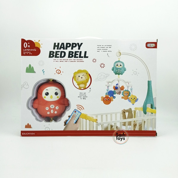 Каруселька на кроватку "Happy Bed Bell" с пультом 668-161 - фото 2 - id-p153110889