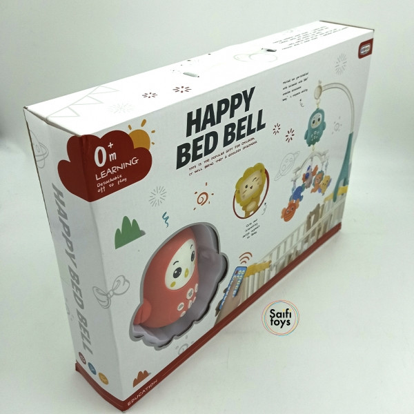 Каруселька на кроватку "Happy Bed Bell" с пультом 668-161 - фото 3 - id-p153110889
