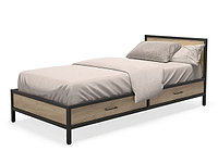 Кровать односпальная Лофт КМ-3.1 Л