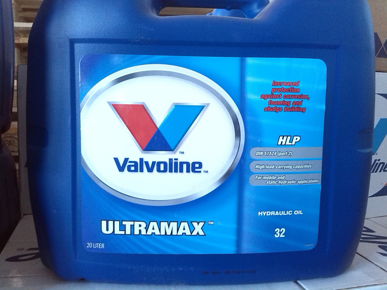Гидравлическое масло Valvoline Ultramax HLP 32 (20л) - фото 1 - id-p13759426