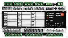 ЭЛМВ 162x91x61 мм Модульный контроллер ячейки, Модуль дискретного ввода-вывода