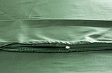 Постельное белье однотонное из сатина KARNA LOFT (Зеленый) евро арт. 2986, фото 2