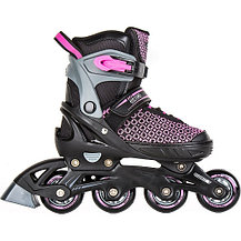 Роликовые коньки раздвижные Tech Team Deco pink р-р 33-36, фото 2