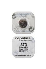 Батарейка (элемент питания) cеребряно-цинковая Renata 373 (SR916SW), 1.55V, 29mAh