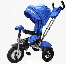 Детский трехколесный велосипед Lexus Trike Baby Comfort синий 2021
