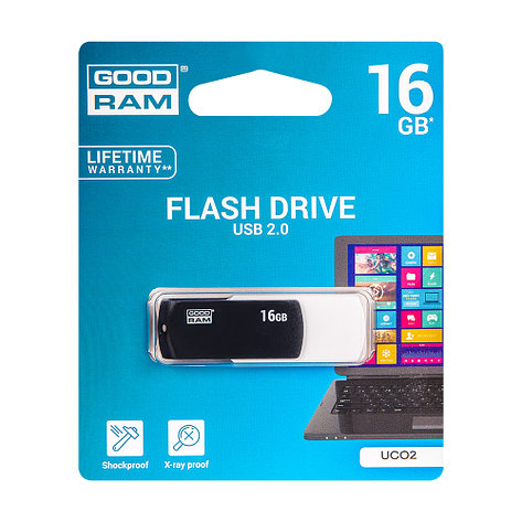 Флэш накопитель GOODRAM 16Gb UCO2-0160KWR11 USB 2.0, фото 2