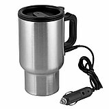 Термокружка c подогревом от прикуривателя Heated Travel Mug 450 мл, фото 6