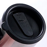Термокружка c подогревом от прикуривателя Heated Travel Mug 450 мл, фото 7