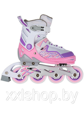 Роликовые коньки Tech Team Octava pink р-р 35-38, фото 2