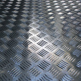 Лист алюминиевый рифленый квинтет, А5Н2, размер 1.5x1500х3000 мм., фото 5