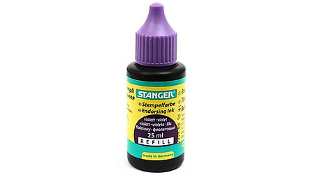 STANGER. Штемпельная краска, 25 мл, синяя, фиолетовая, фото 2