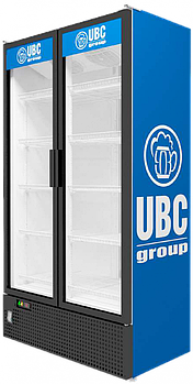 Холодильный шкаф UBC двухдверный "LEAN LARGE  " 1165л.