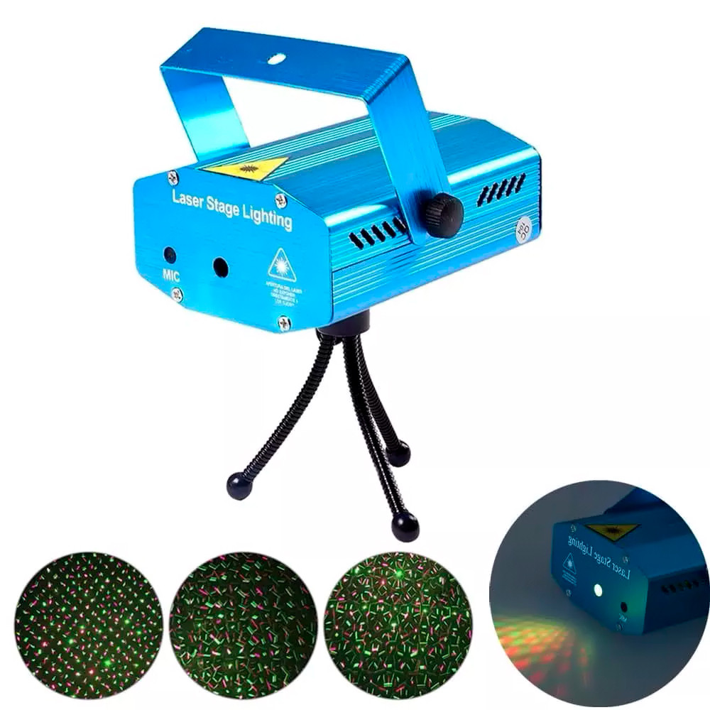Лазерный проектор Mini Laser Stage Lighting