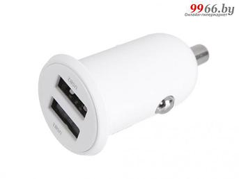 Зарядное устройство Baseus Grain Pro Car Charger Dual USB 4.8A  White CCALLP-02