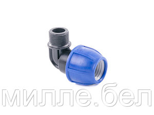 Колено ПЭ 32 х 3/4" нар., РТП (РосТурПласт)