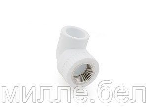 Колено ПП комб. вн. 20х1/2", бел. РТП (Угольник) (РосТурПласт)