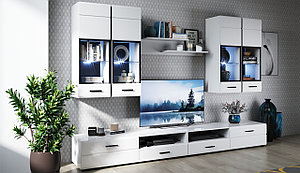 Стенка Империал Йорк с витринами