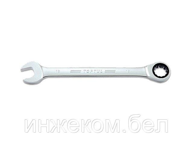 Ключ комбинированный 8мм с трещоткой PRO SERIES TOPTUL - фото 1 - id-p153262936