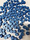Сургуч перламутровый в гранулах голубой,50 грамм, фото 2