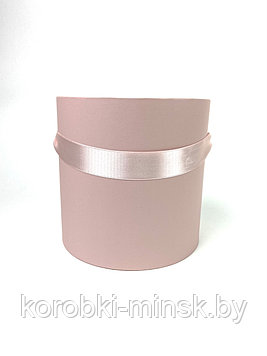 Шляпная коробка эконом без крышки D20 H21 цвет Пыльно-розовый
