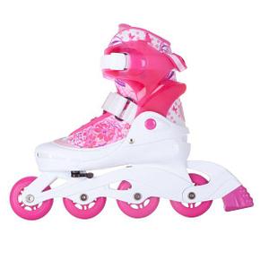 Раздвижные роликовые коньки Alpha Caprice Venera Pink р-р 38-41, фото 2