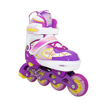 Роликовые коньки Alpha Caprice galaxy violet р-р 39-42, фото 3
