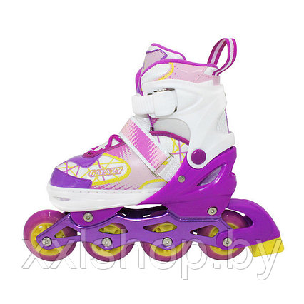 Роликовые коньки Alpha Caprice galaxy violet р-р 39-42, фото 2