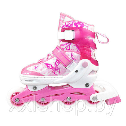 Роликовые коньки для девочек Alpha Caprice Soul pink р-р 35-38, фото 2