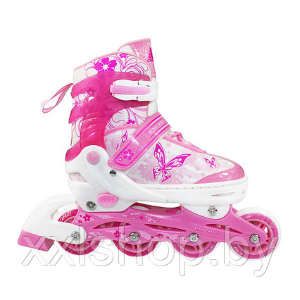Роликовые коньки женские Alpha Caprice Soul pink р-р 39-42, фото 2